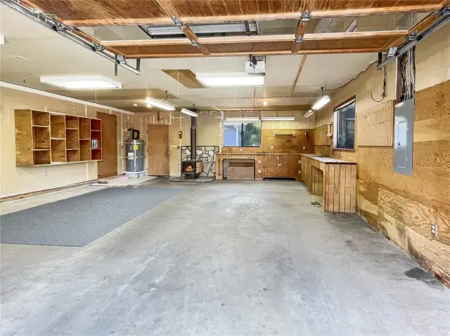 Huge garage