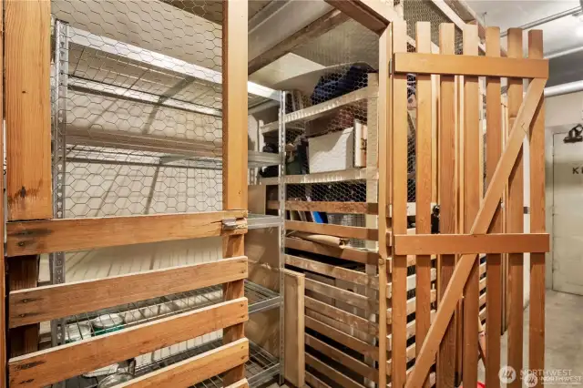 Designated storage unit
