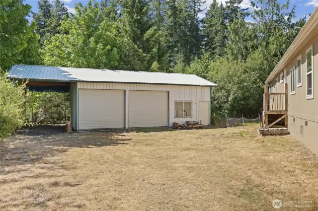 Shop just behind main home