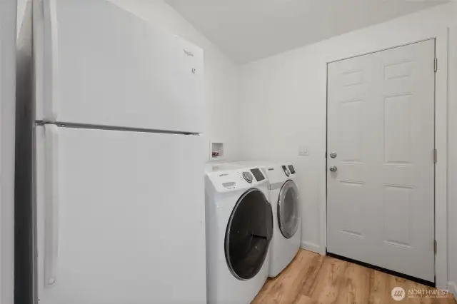 Large laundry area