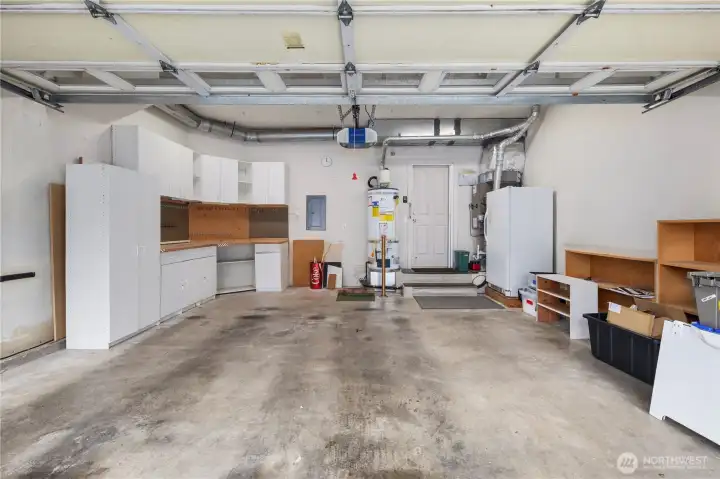 Huge two car garage for your cars and more.