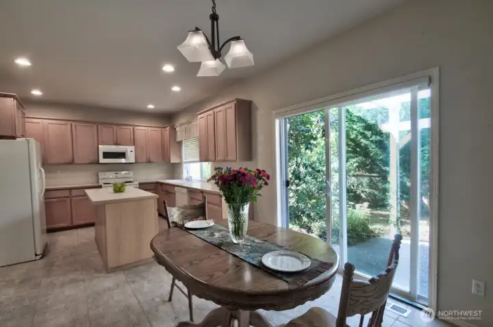 Spacious kitchen