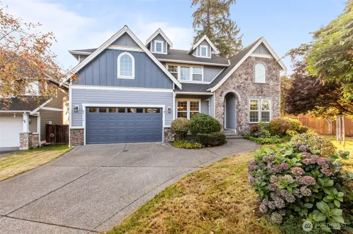 Welcome home, this quiet and private cul de sac is tucked away in a private community