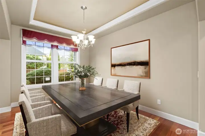 formal dining room for entertaining