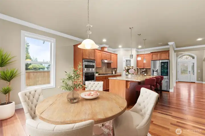 plenty of room for entertaining