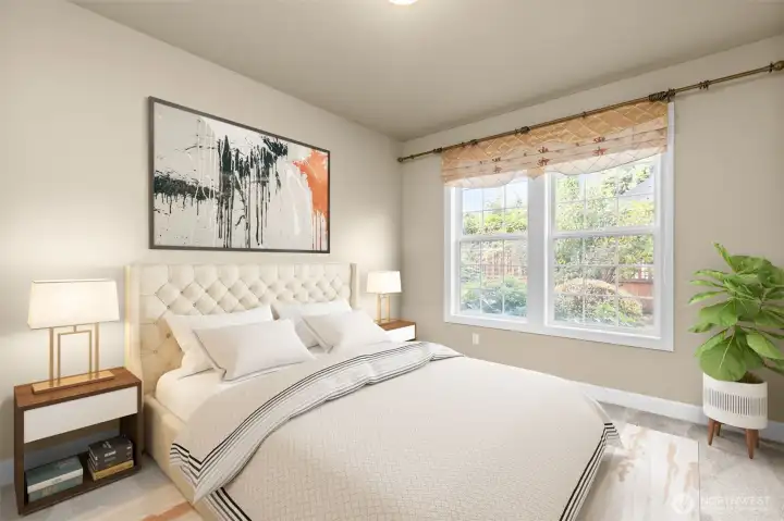 bonus room on the main floor can be used for bedroom / den / office/ gym