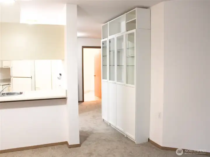 Built-in Cabinets provides extra storage