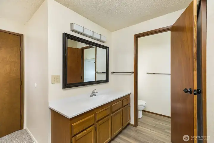 On suite bathroom in Primary bedroom