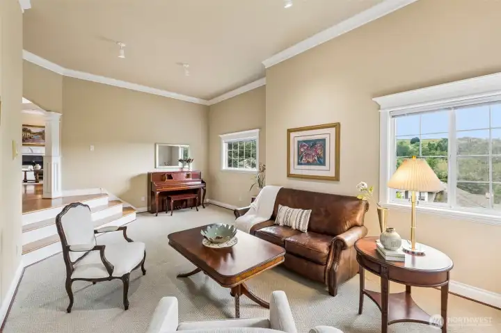Bonus room is so spacious