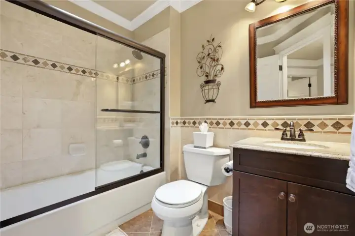 Full bathroom upstairs