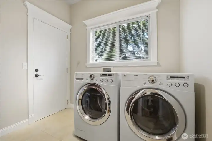 Utility room is on main level