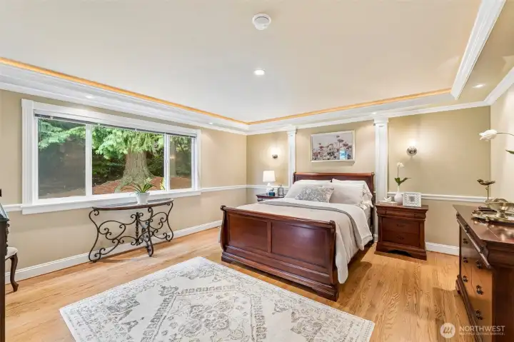Very spacious primary bedroom