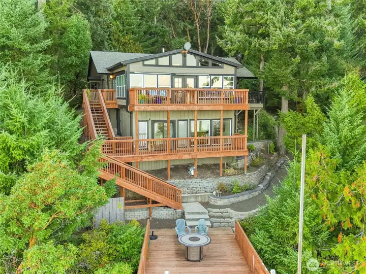 Welcome to the most epic Harstine Island house!