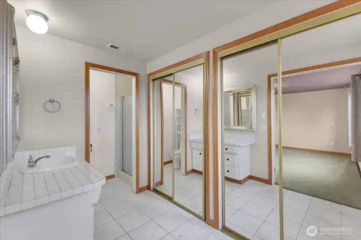 Second floor Primary bathroom
