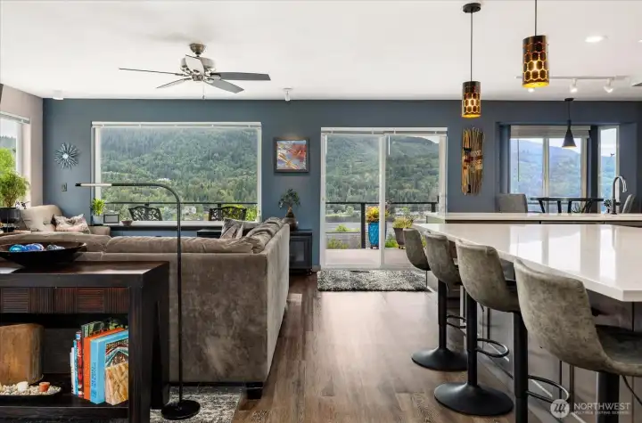 Get ready to take in the views and enjoy living a stone's throw from Big Lake!