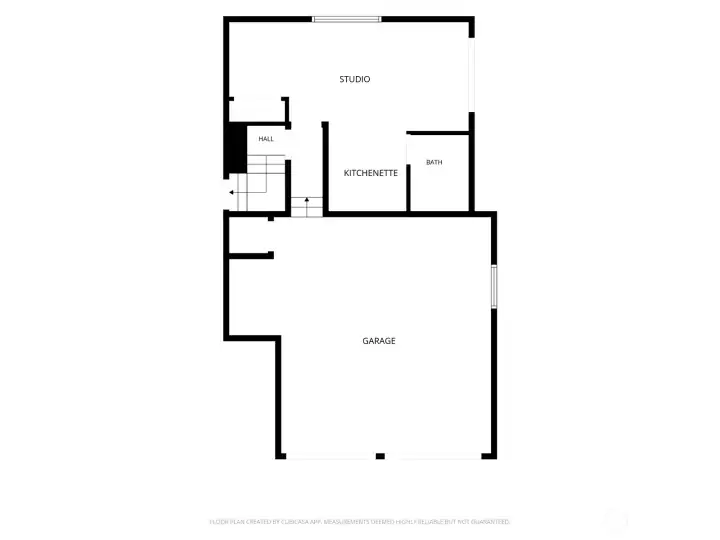 Lower level and garage Lower level and garage