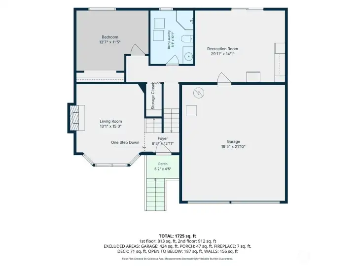 Entry-level living room and lower-level floor plan. Entry-level living room and lower-level floor plan.