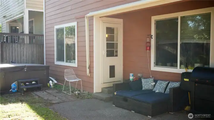 Back of home Back of home