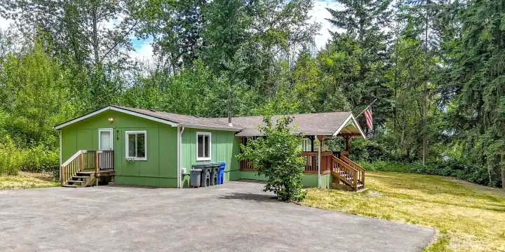 Great home on large lot.