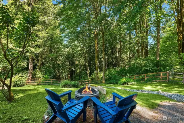 Enjoy the natural beauty view in your own backyard.