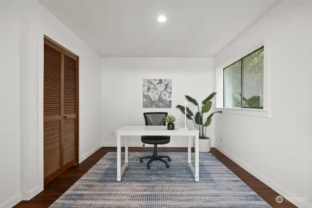 A nice sized flex room provides the option to use this room to fit your lifestyle.