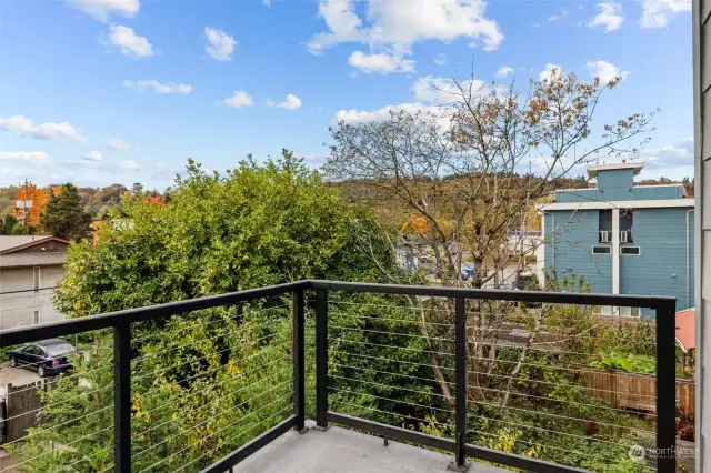 Balcony of primary bedroom