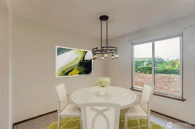 Dining Room Virtually Staged