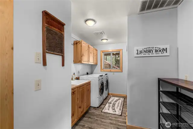 Laundry on Main Floor