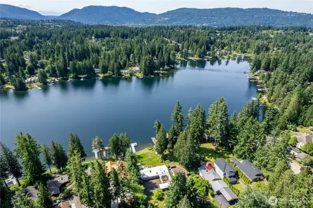Pine Lake View looking SW.