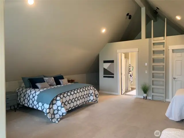 Upstairs area could be transformed into three more bedrooms