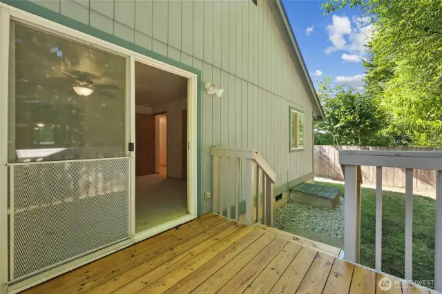 Back Deck
