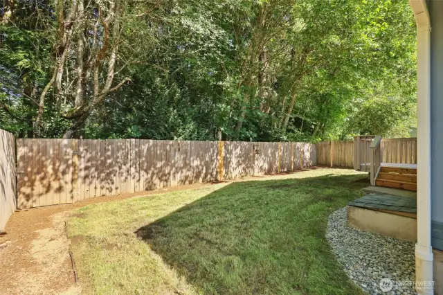 Blank slate ready for your garden dreams!