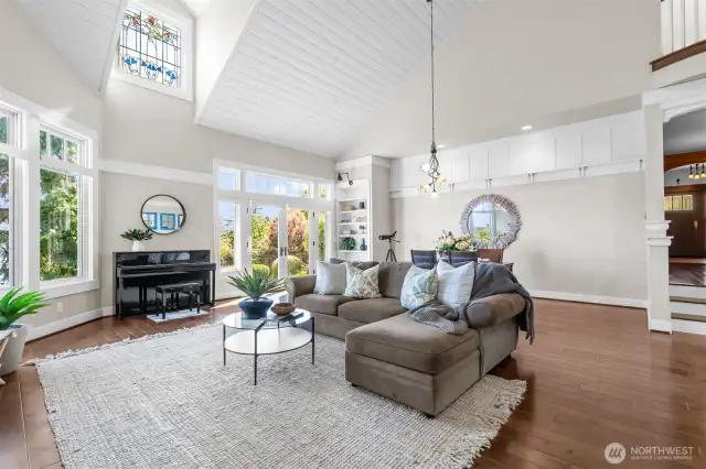 Main house living room.