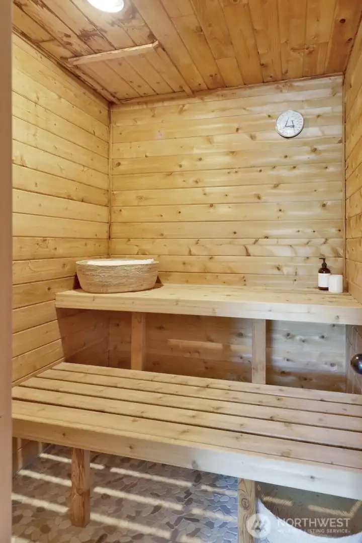 Sauna in Primary Suite