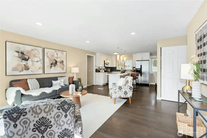 Spacious Open Floorplan