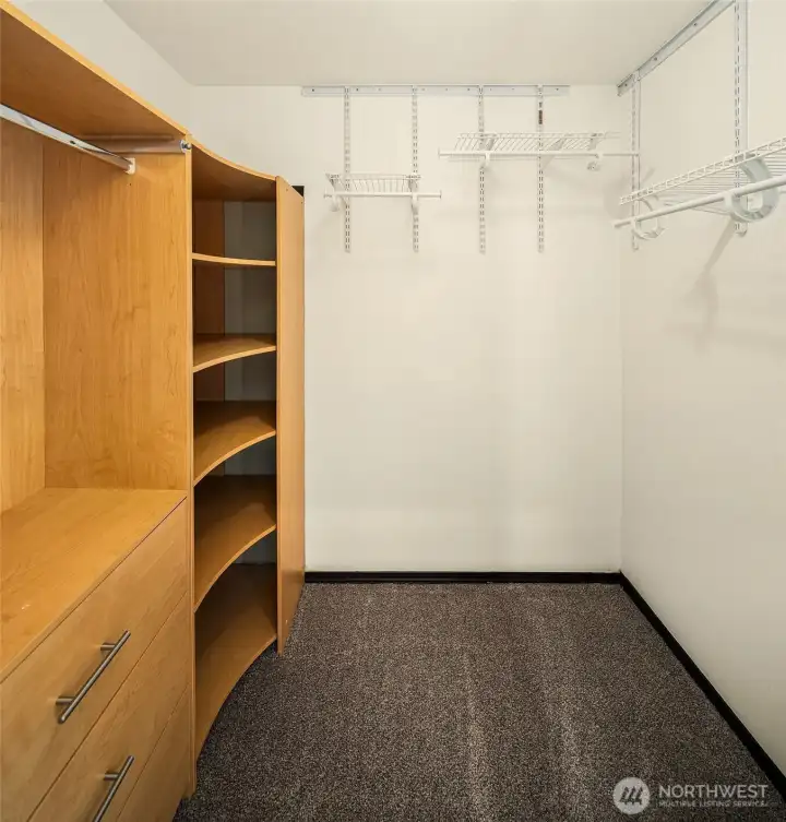 Primary Bedroom Walk-in Closet