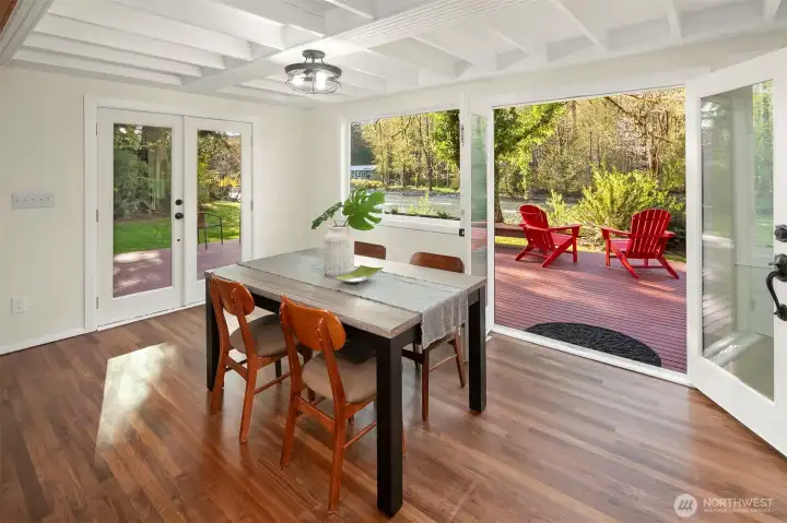 Including the great outdoors.