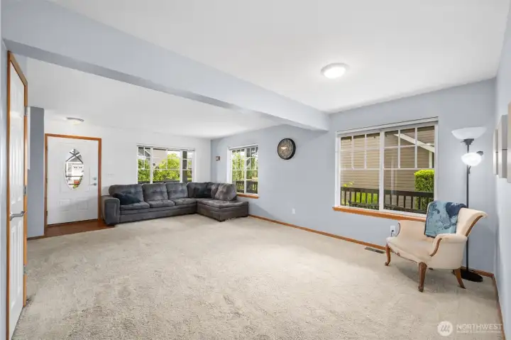 Entry into 1st Living Room