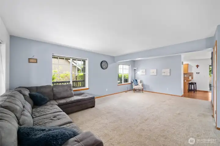 View from front Door