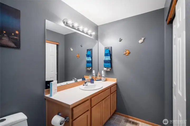 Downstairs 1/2 Bath in Hallway