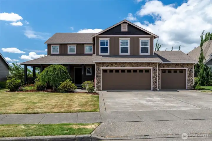 3 Car Garage for all your storage needs!