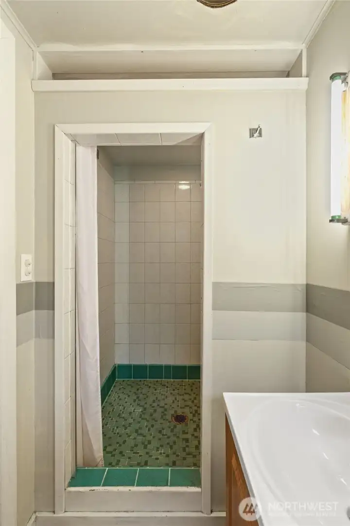 3/4 bathroom in lower level