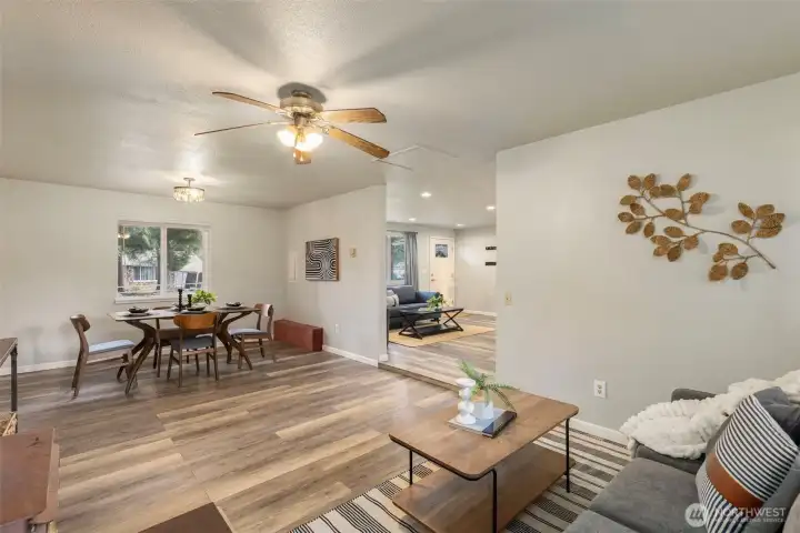 Imagine movie and game nights here!