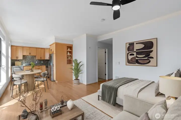 Virtually staged option 2