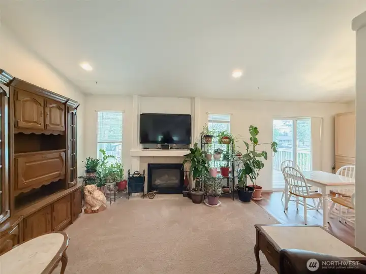 Vaulted Ceiling Livingroom
