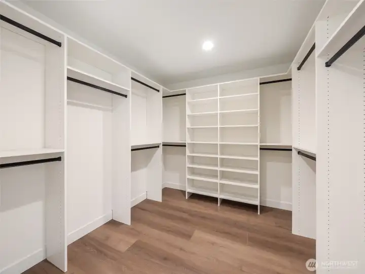 Some additional custom closet drawers installed since pic