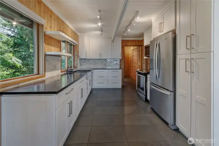 Kitchen from living room