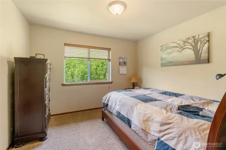 Beautiful views of your private outdoor space from your 2nd and 3rd bedrooms.