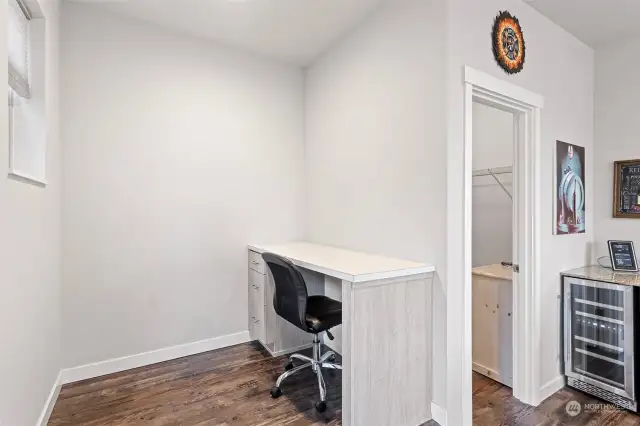 Office Area Off Of Kitchen