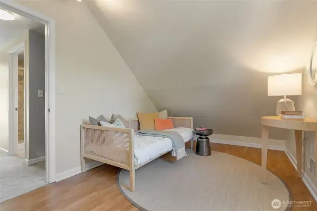 Another angle of the upper bedroom